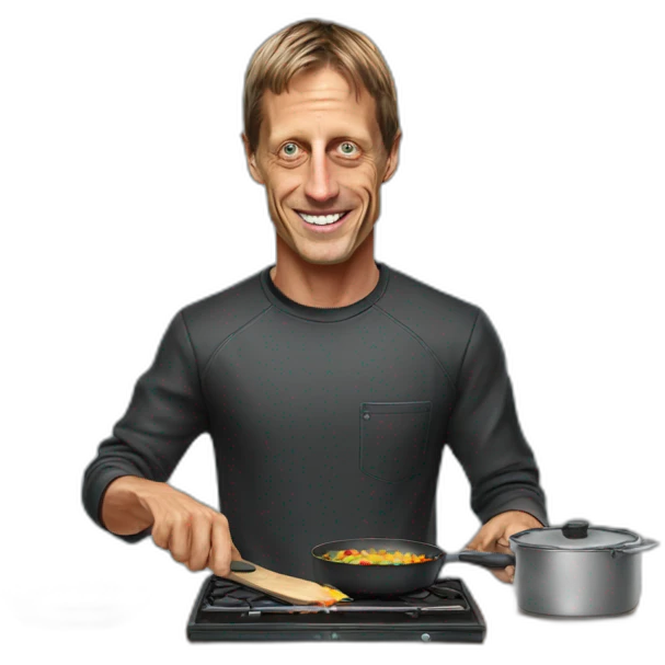 tony hawk cooking emoji