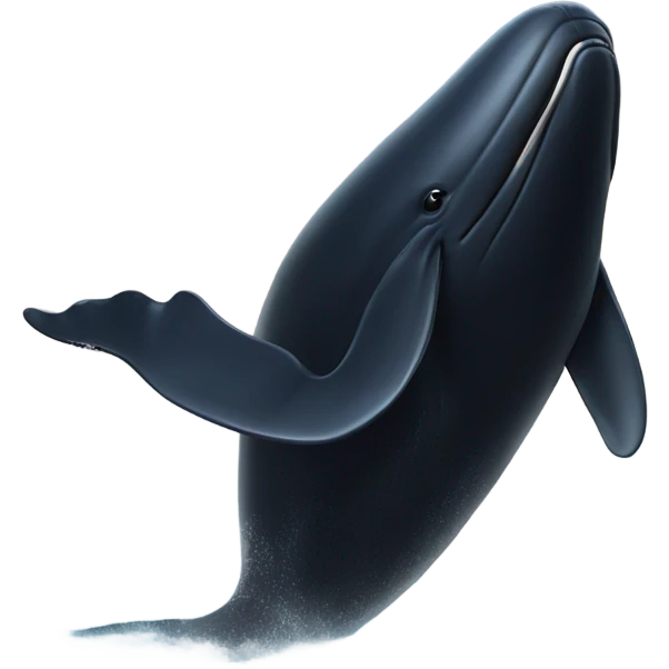 First place black whale emoji