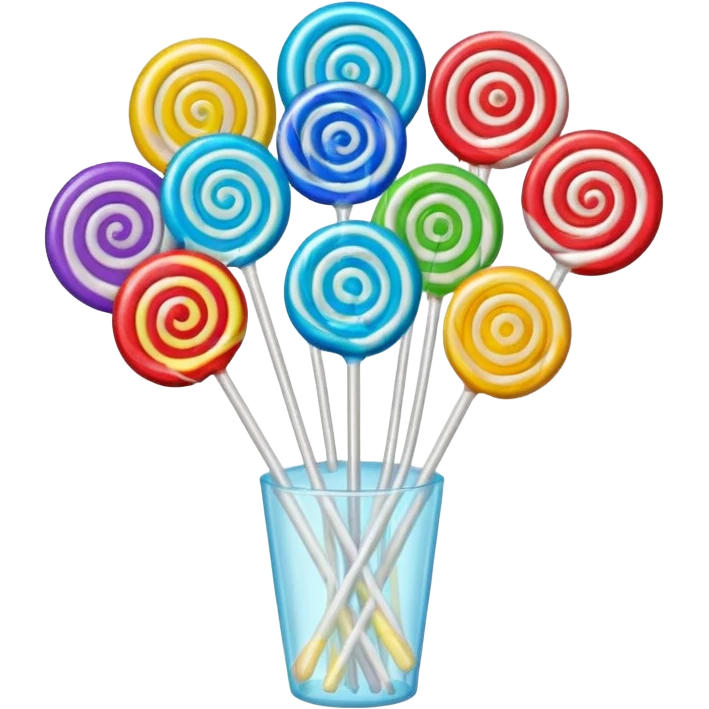 Bouquet of lolipops emoji