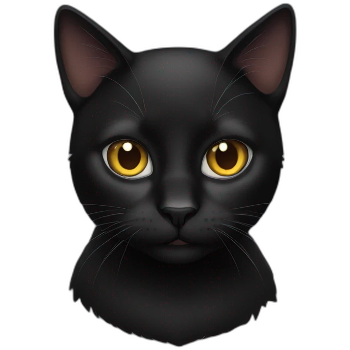 BLACK CAT emoji