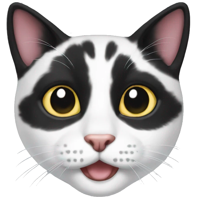 Tuxie cat emoji