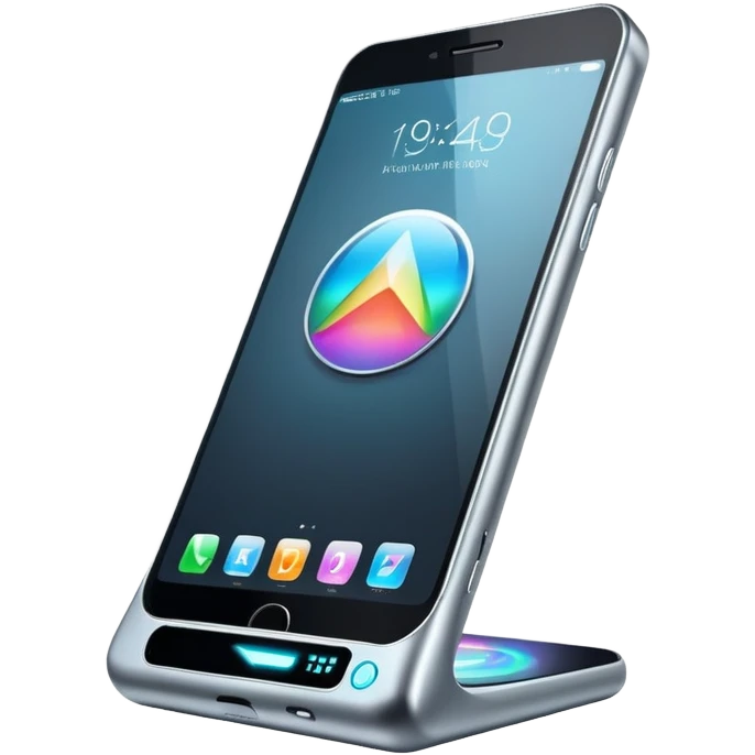 Hyper Futuristic phone emoji