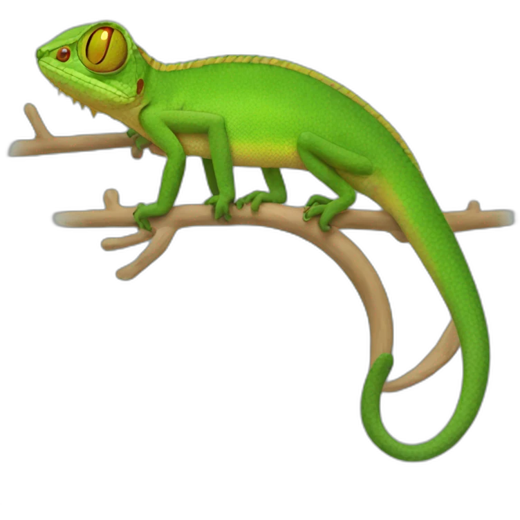 Camaleon Jamaica emoji