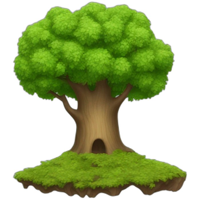 car tree emoji