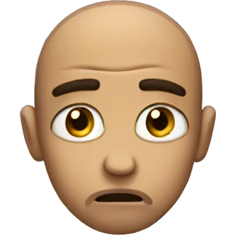 Weirdly sad emoji