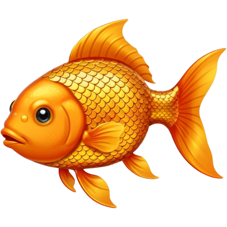 gold fish glitter gorgous emoji