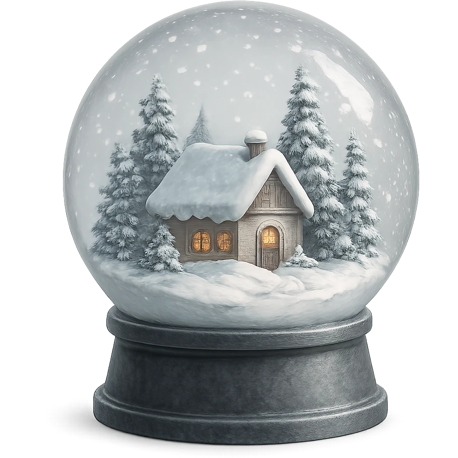 winter globe remove background emoji