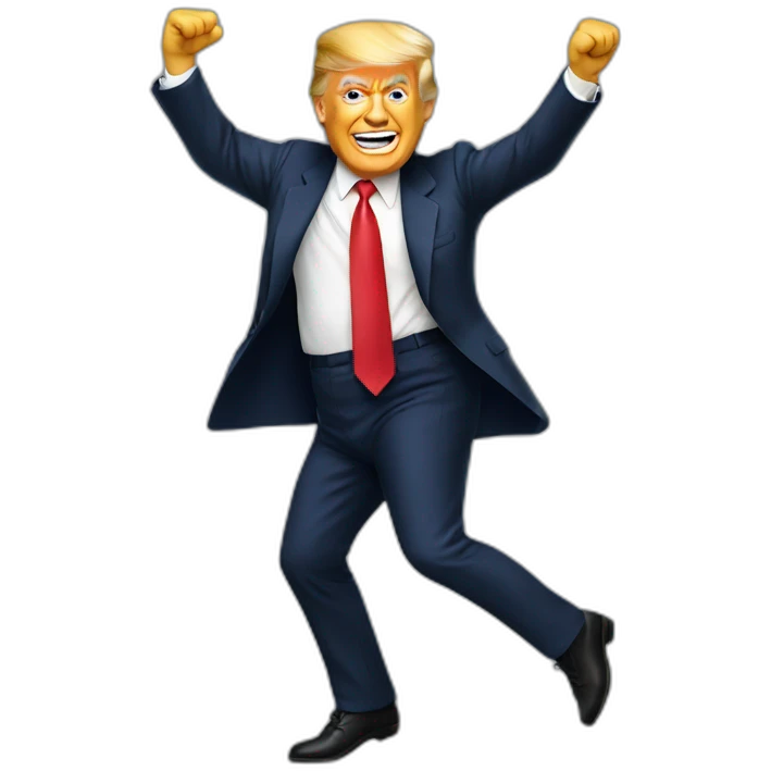 Trump dancing emoji