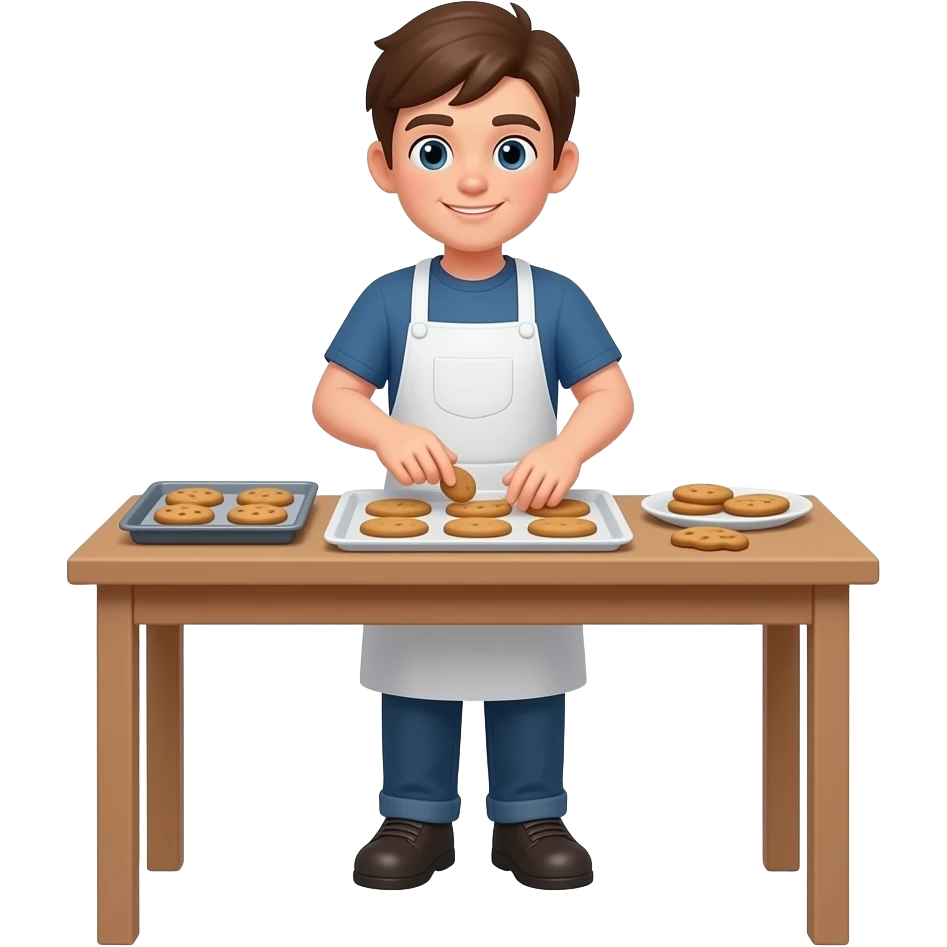 Making cookies emoji