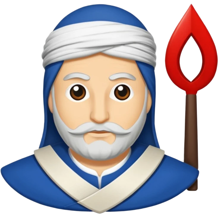 Mavi türk bayrağı emoji