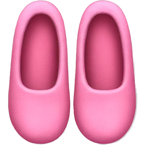 Pink slippers emoji