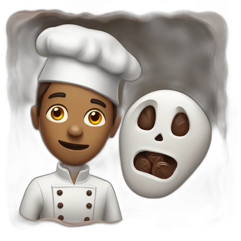 haunted chocolatier emoji