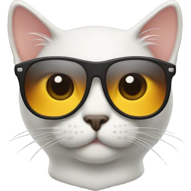 cat with sunlasses emoji