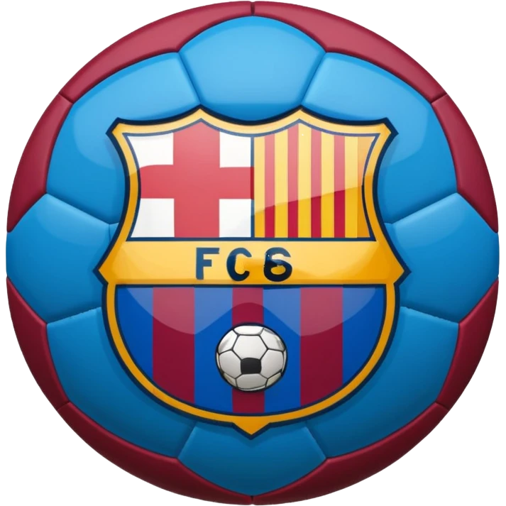barcelona team amblem emoji