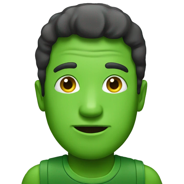 Green emoji  emoji