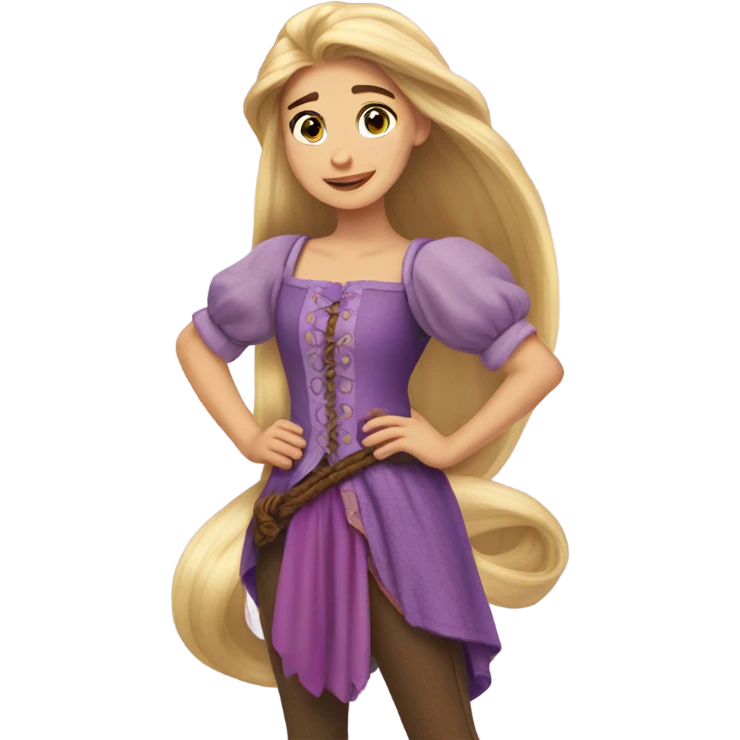Rapunzel emoji
