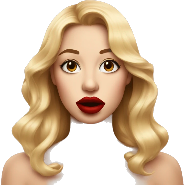 smack lipstick lips emoji