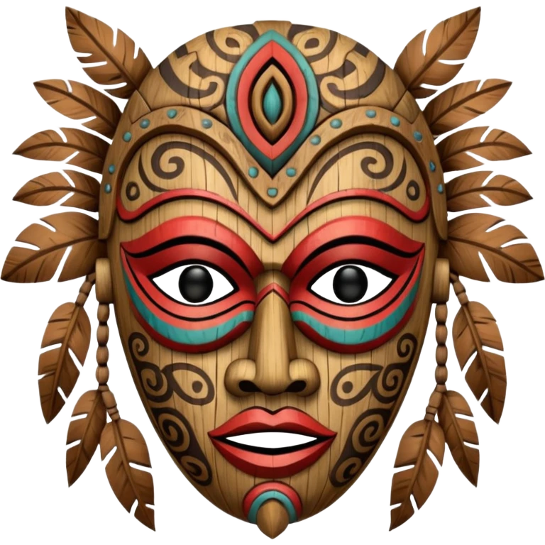 tribal mask emoji