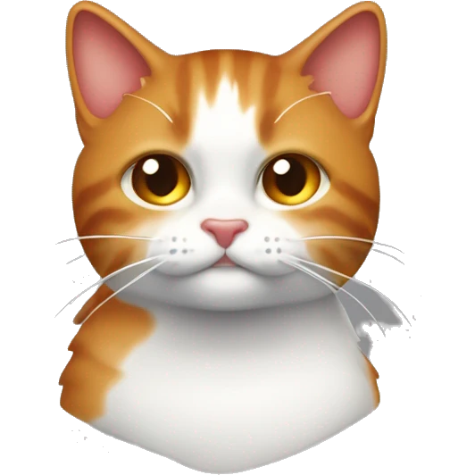 Gatto rosso e bianco di schiena che guarda l’orizzonte con la sua padrona emoji