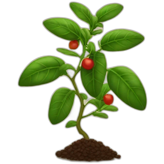 coffee plant emoji