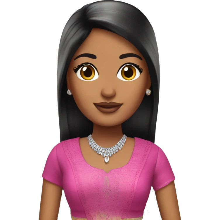 indian barbie doll emoji