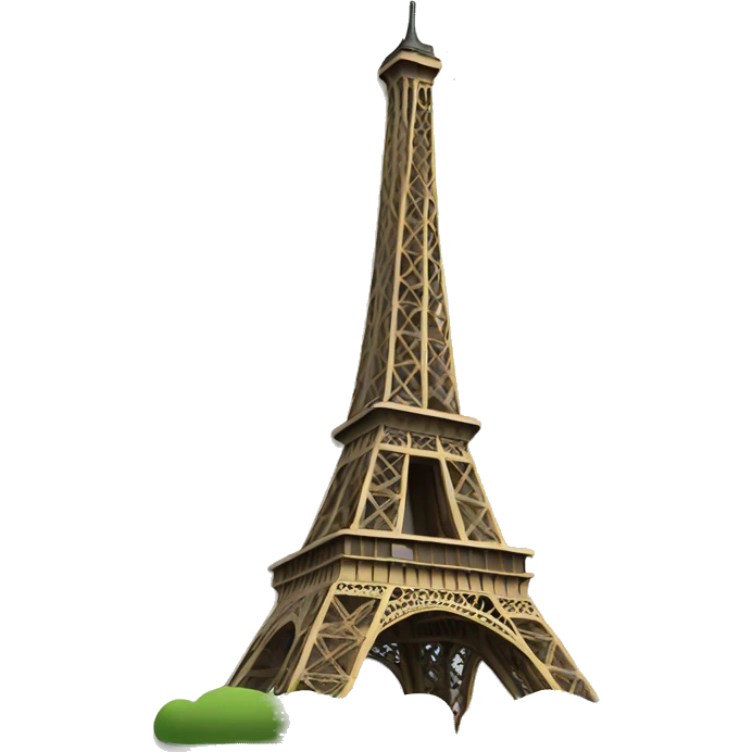 paris eiffel tower emoji