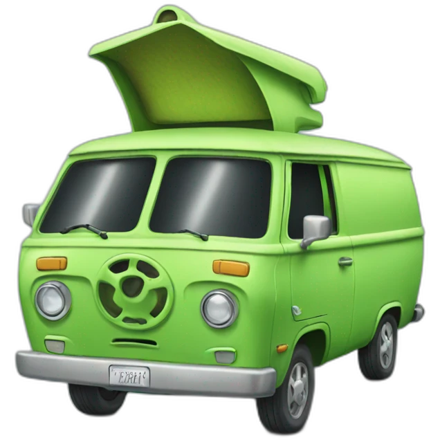 mystery machine emoji