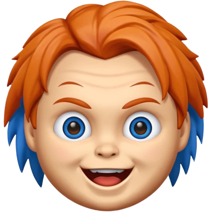 Un emojin de chuky emoji