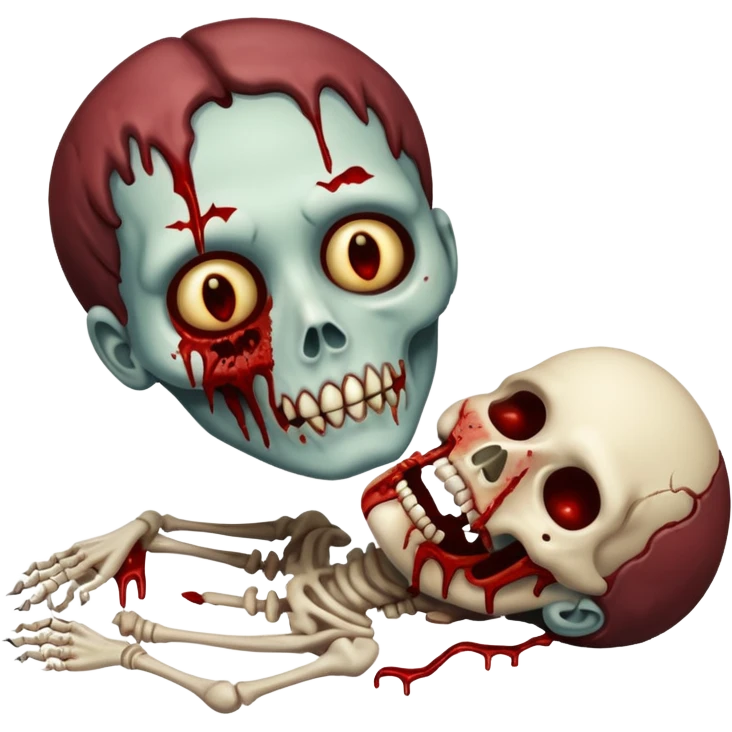 bloody rotting corpse emoji