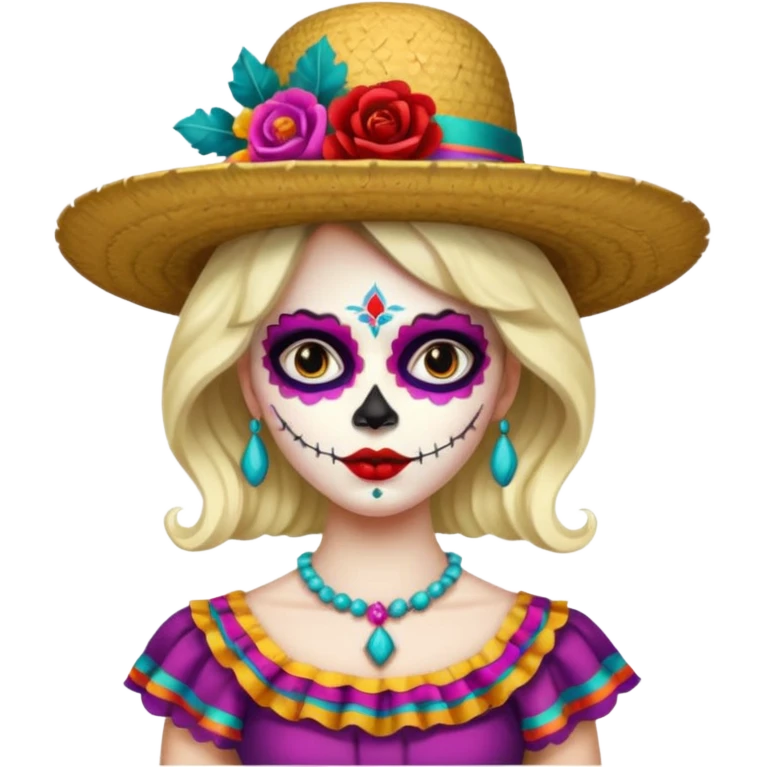 Catrina mexicana emoji