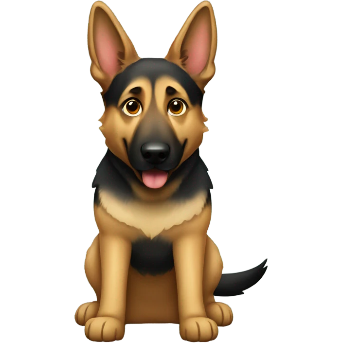 German Shepherd  emoji