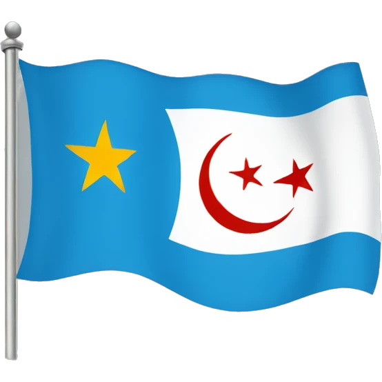 Uyghur flag emoji