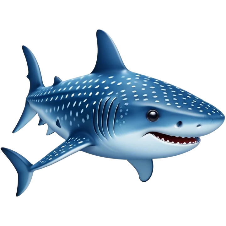 Whale shark emoji