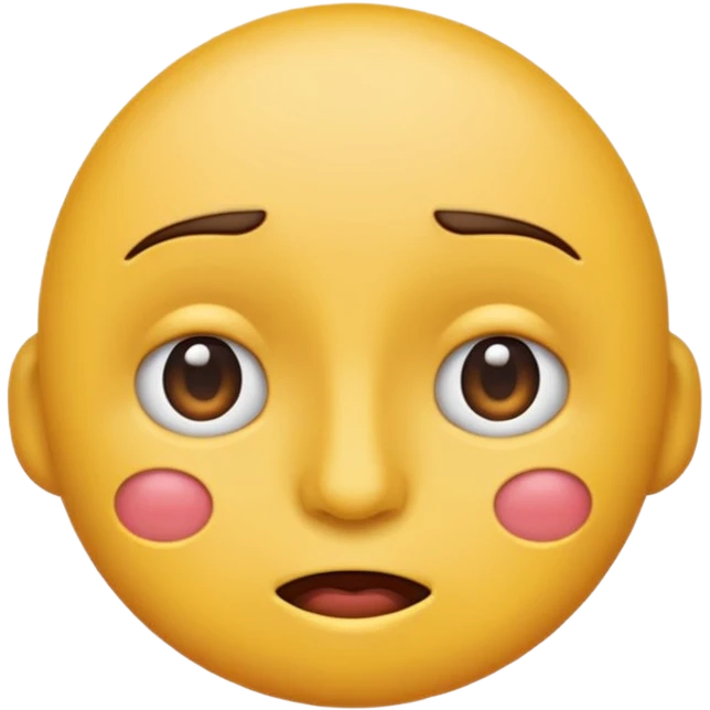 Un emoji normal comme lui😶 mais qui fait un side eye emoji