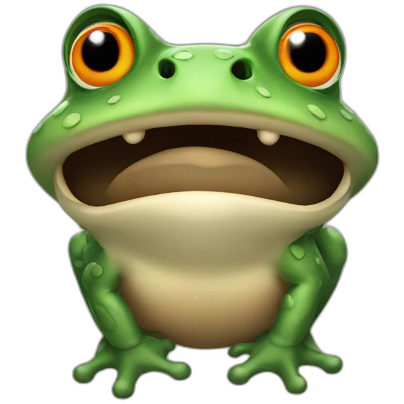 Toad logo for motorbike jacket emoji