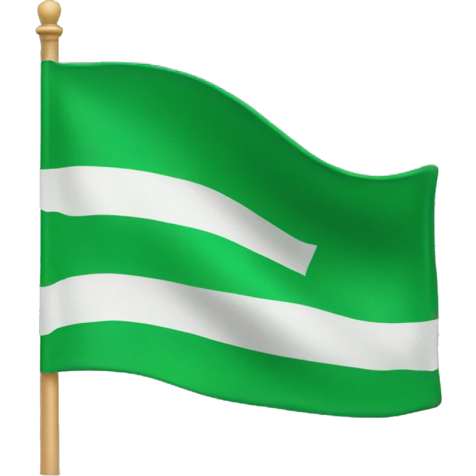 green flag emoji
