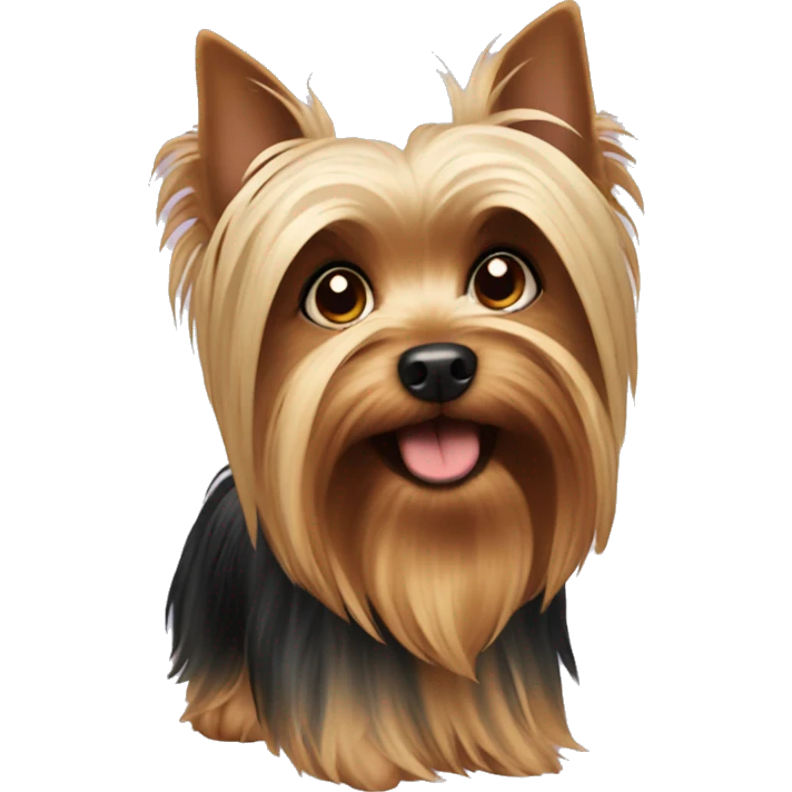 dog yorkshire terrier emoji