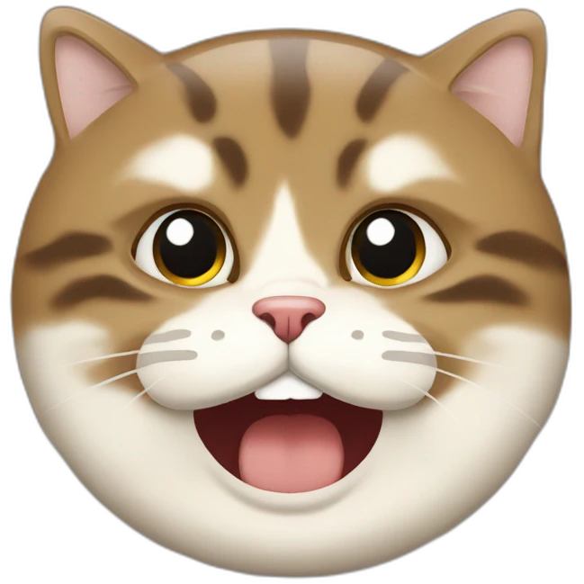 chat qui ne comprend pas emoji