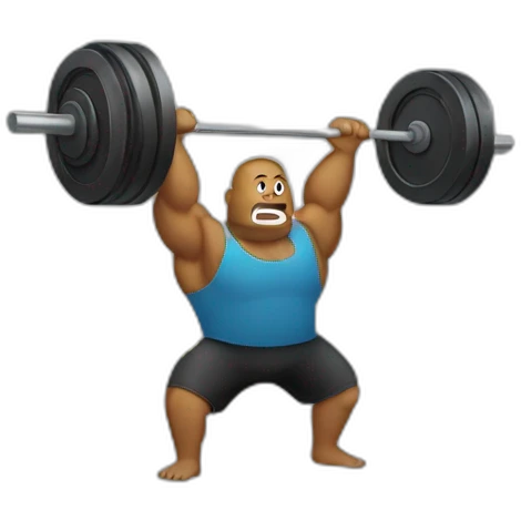 heavy lifting gym emoji