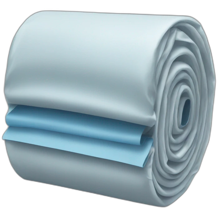 Rolled up swimming pool cover emoji