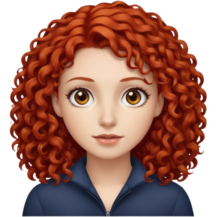 👩🏻‍🦰lover curly emoji