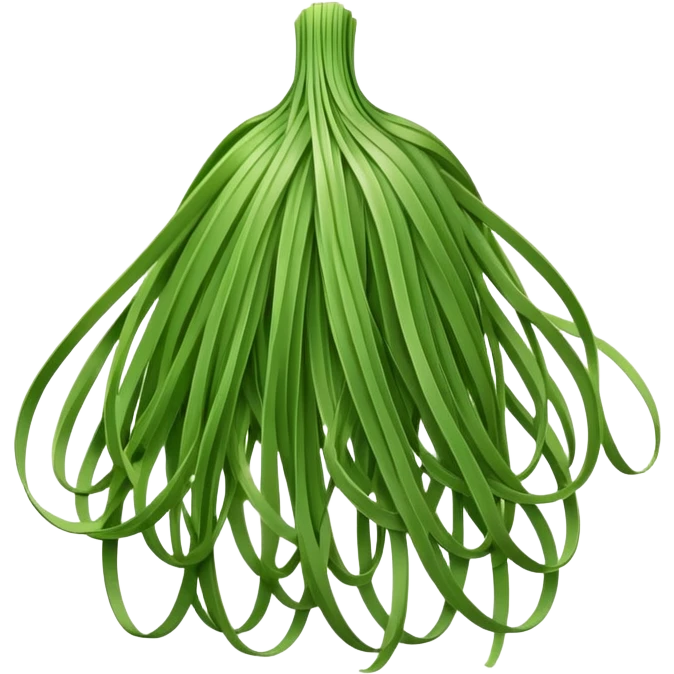 Green spaghetti  emoji
