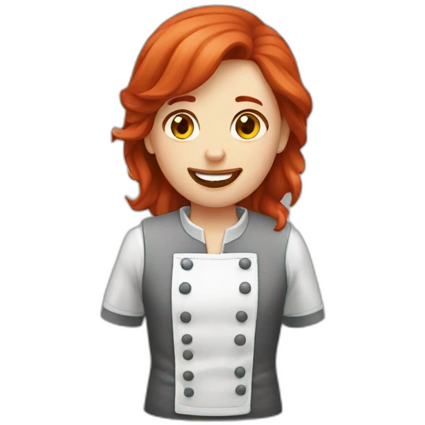 redhead butcher emoji