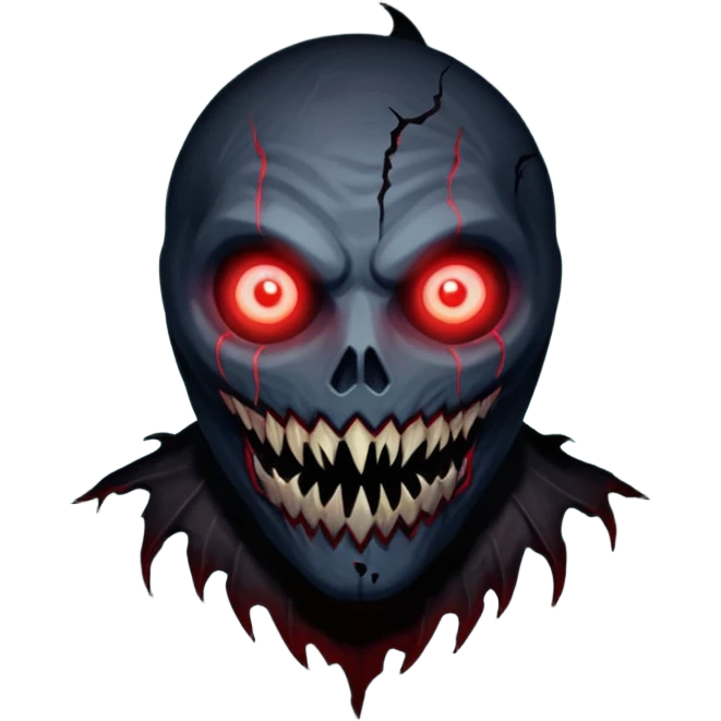 creepy dark entity from dead by daylight emoji emoji