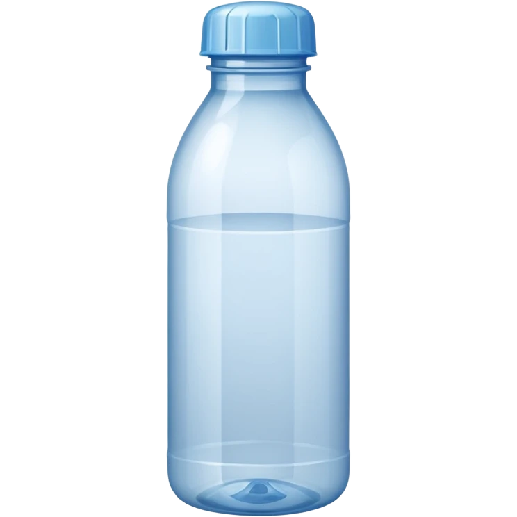 empty water bottle
 emoji