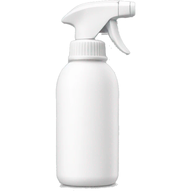 white spray bottle emoji
