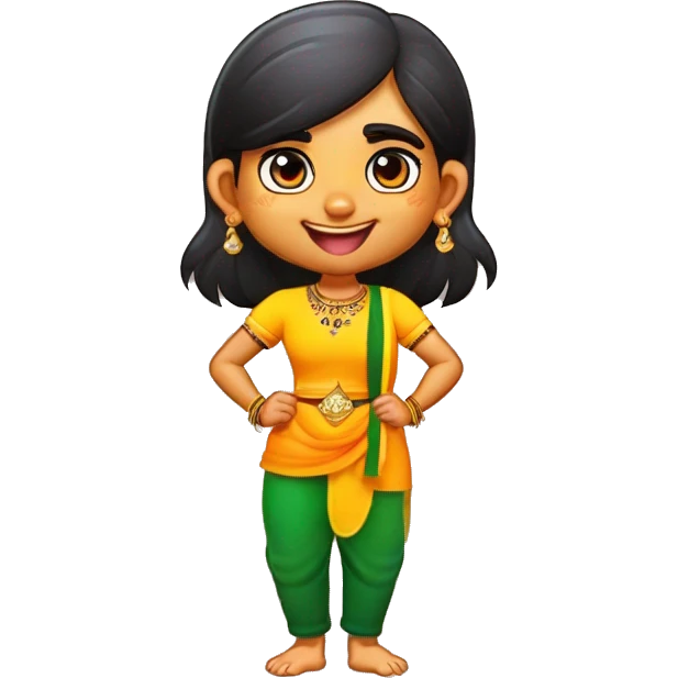 Indian girl emoji