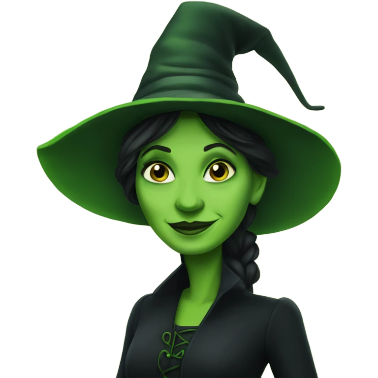 Elphaba from wicked emoji