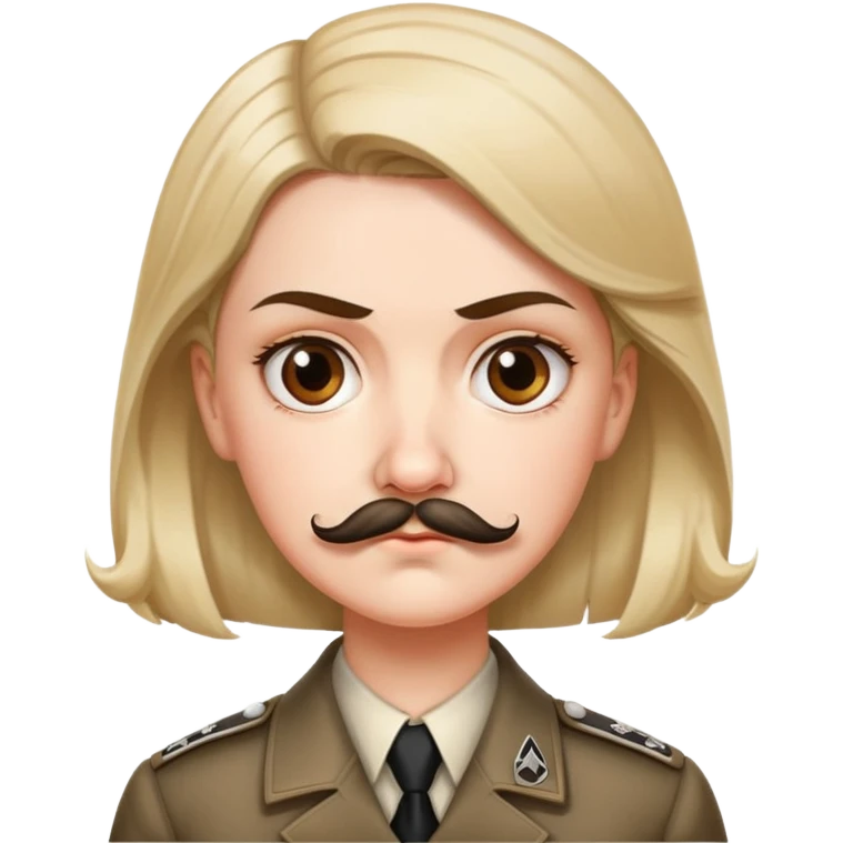 hitler with tits emoji