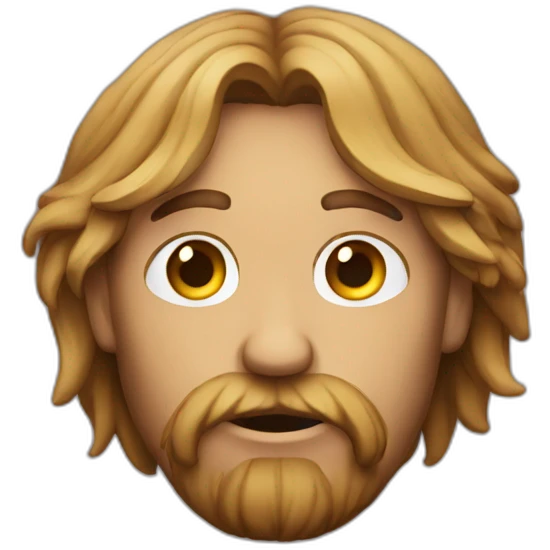Hippie-guy-sad emoji